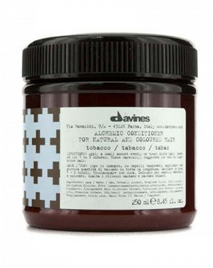 Давинес Кондиционер для волос (табак) Conditioner For Natural And Coloured Hair (tabacco), 250 мл (Davines, Alchemic)