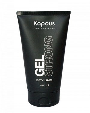 Капус Профессионал Гель для волос сильной фиксации Gel Strong, 150 мл (Kapous Professional, Kapous Professional)