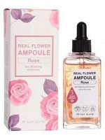 MAY ISLAND Real Flower Ampoule Rose Сыворотка для лица &quot;Роза&quot;, 100мл /до 01.23г.