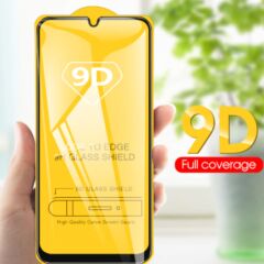 Защитное стекло OPPO F9 9D (ровный край, закалка 8 часов)