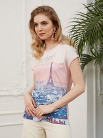 Туника (платье) жен BeGood SS20WJ146 Lady розовый