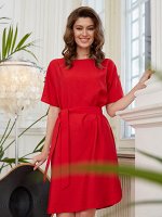 Платье жен BeGood SS20WW719 Etress красный