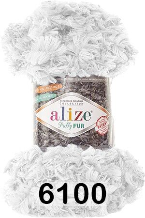 Пряжа Alize Puffy Fur