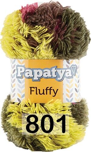 Пряжа KAMGARN FLUFFY PAPATYA