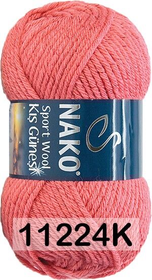 Пряжа NAKO SPORT WOOL KIS GUNESI