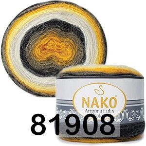 Пряжа Nako Angora Luks Color