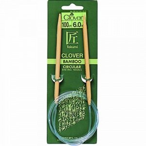 Спицы Clover круговые бамбуковые 3016