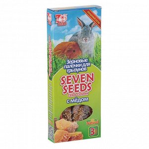 Палочки "Seven Seeds" для грызунов, медовые, 3 шт, 90 г