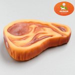 Игрушка пищащая &quot;Стейк с кровью&quot;, 10,5 см