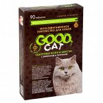 Мультивитаминное лакомство GOOD CAT для кошек, здоровье шерсти и кожи, 90 таб