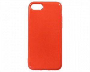 Чехол iPhone 7/8/SE 2020 Силикон 2.0mm (оранжевый)