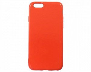 Чехол iPhone 6/6S Силикон 2.0mm (оранжевый)