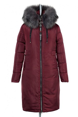 05-1779 Куртка женская зимняя (синтепух 350) Плащевка Бордо