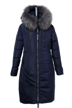 05-1784 Куртка женская зимняя (синтепух 350) Плащевка синий