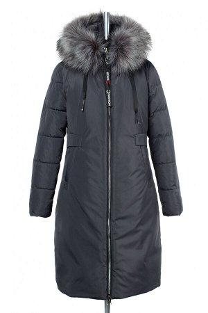 05-1781 Куртка женская зимняя (синтепух 350) Плащевка серый
