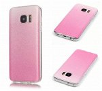 Чехол силикон с шиммером на телефон Samsung Galaxy