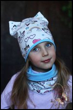 Комплект для девочки «Кошки-единорожки»