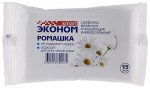 Салфетки влажные Эконом Smart Ромашка №15
