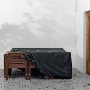 ТОСТЕРО Чехол для мебели, черный, 215x135 см