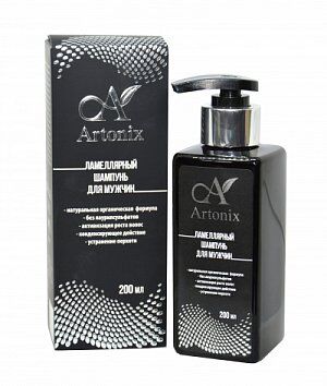 Artonix ламеллярный шампунь для мужчин