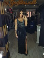 ПЛАТЬЕ ЧЁРНОЕ КАМНИ