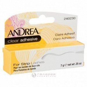 ANDREA 300000 Клей для накладных ресниц Mod Strip Lash Adhesive Clear - прозрачный, 7 г