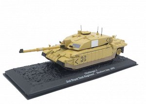Современная военная техника. Challenger 2 Основной боевой танк (Великобритания) - Желтый _стр., 220х285х2мм, Мягкая обложка