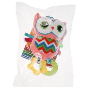 RH-OWL Текстильная игрушка подвеска сова Умка в кор.140шт