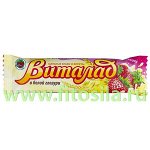 Виталад батончик-мюсли земляничный в белой глазури, 40 г