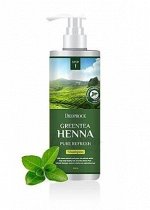 &quot;Зеленый чай&quot; Шампунь д/волос Deoproce Green Tea Henna Pure Refresh Shampoo 1000 мл. №1348