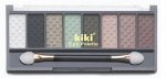 Тени Kiki №802 (белый. черный. хаки. зеленый. темный хаки. золотой. св-коричневый. т-коричневый)
