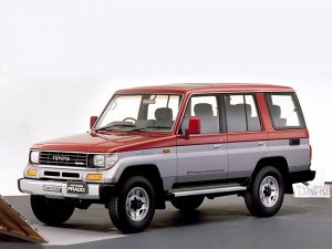 Ковры салонные 3D Toyota Land Cruiser Prado 78 МКПП (5 дверей) (08.1987 - 04.1996) правый руль
