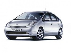 Ковры салонные 3D Toyota Prius 20 (2003 - 2009) левый руль