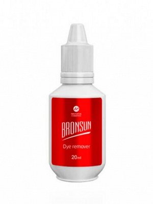 Ремувер для удаления краски с кожи BRONSUN Dye remover, 20мл