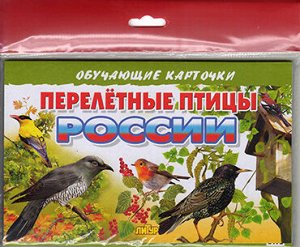 Карточки (европодвес). Перелетные птицы России