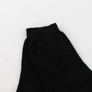 Носки женские махровые Collorista, цвет чёрный 36-37 ( см)