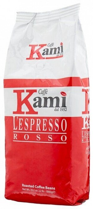 Кофе Kami ROSSO зерно 1кг.