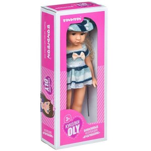 Кукла Oly Bondibon, 36см, виниловая, коллекция "Очарование", ВОХ 36,5х15,5х8,5 см, арт. DA666-2.