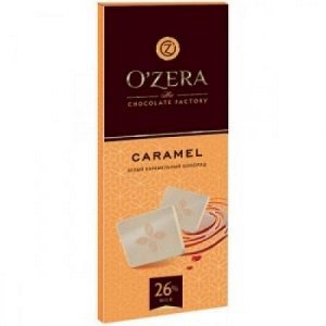Шоколад белый O`Zera Caramel 90г