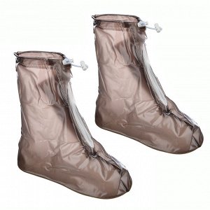 INBLOOM Чехлы водонепроницаемые для обуви, на молнии, ПВХ, 6 размеров