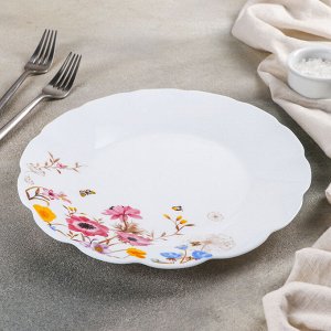 Тарелка десертная Доляна «Летняя романтика», d=17,5 см