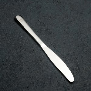 Нож столовый Доляна «Таун», h=22,5 см, цвет серебряный
