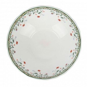 Тарелка суповая Доляна «Винтаж», 550 мл, 18x5 см