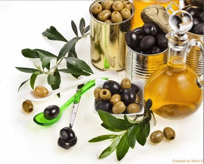 Греческая олива, Продукты и косметика