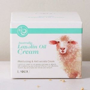 Крем для лица увлажняющий и питательный LAIKOU Lanolin Oil Cream , 35г