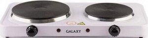 Плитка электрическая суммарная мощность 2500 Вт, Galaxy LINE GL 3002 2 закр.нагревательный элемента