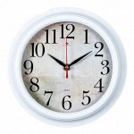 Часы настенные &quot;21 Bek&quot; 2121-002 круг d=21см, корпус белый &quot;Ретро&quot;