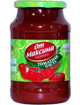 Томатная паста от МАКСИМА 25% ту  950г стб 1/8