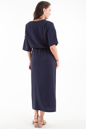 Платье миди &quot;Ассоль&quot; (синее) П1370-8