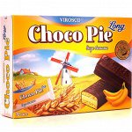 Печенье Chocolate Pie LONG Банан 216гр* 12шт.  1/12, шт